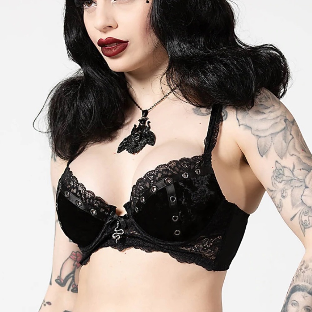 Sacred Spirits Velvet Bra